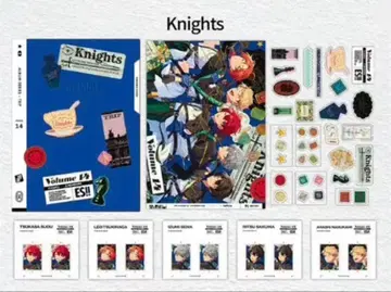 앙스타 Knights 중국 TRIP 클리어 파일 세트 증명사진