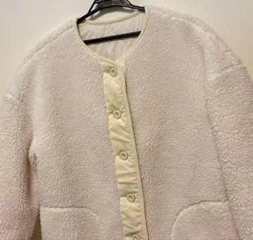 spick & span 스픽 앤 스팬 노카라 리버서블 코트