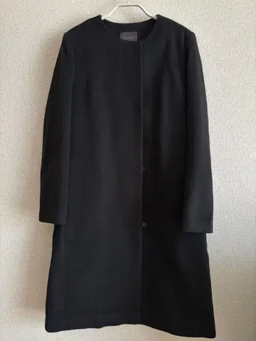 투모로우랜드 퓨어 캐시미어 노카라 코트 38