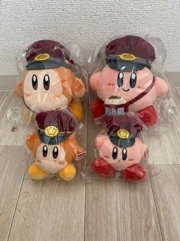 [ 당일 발송 ] 한큐 커비 와돌디 봉제 인형 마스코트 4개 묶음 판매