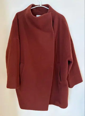 soeur 7 오버 사이즈 울 코트