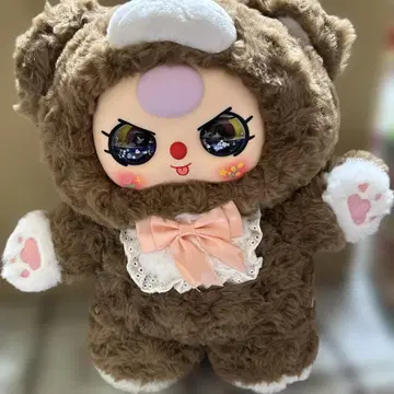 baby Three 400% 오일 눈 곰 코스튬 봉제 인형
