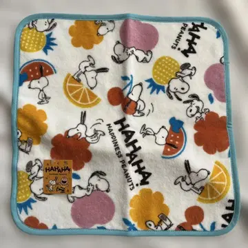 스누피 페스티벌 한정판 타월 손수건