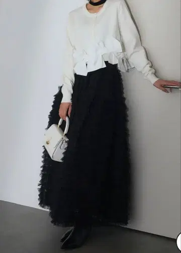 인기 휘핑튤 캉캉 스커트