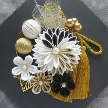 츠마미자이쿠 머리 장식 졸업식 결혼식 성인식