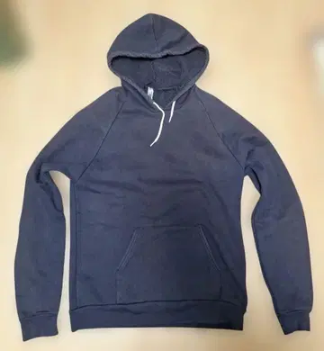 아메리칸 어패럴 퍼플네이비 후드 맨투맨