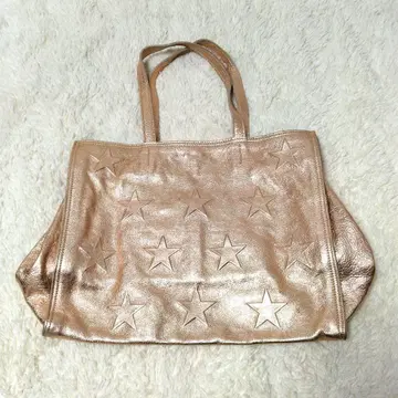 IOPELLE 이오펠레 토트백 별 핑크 골드 반짝이