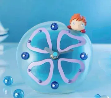 지브리 벼랑 위의 포뇨 포뇨의 해파리 장식 시계 포뇨 시계