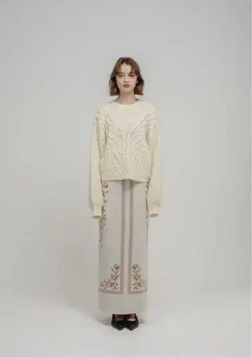 Eaphi VINTAGE LIKE CABLE KNIT