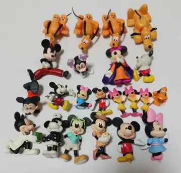미키 미니 플루토 피규어 모음