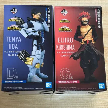 히로아카 제일복권 키리시마 에이지로 이이다 텐야 피규어 세트