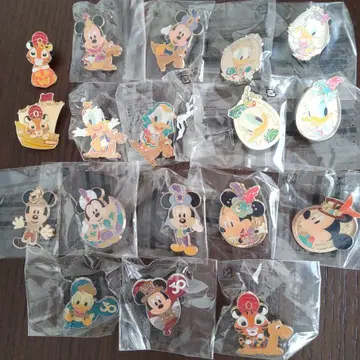 디즈니 핀 배지 세트 30주년 기념 등 (묶음 판매)