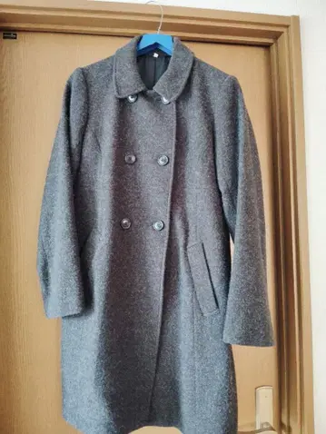 무인양품 코트 알파카 혼방