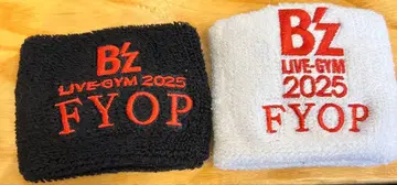 B'z LIVE-GYM 2025 FYOP 리스트 밴드 2색 세트