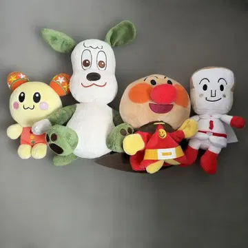 봉제 인형 세트 호빵맨 식빵맨, 우탄 완완