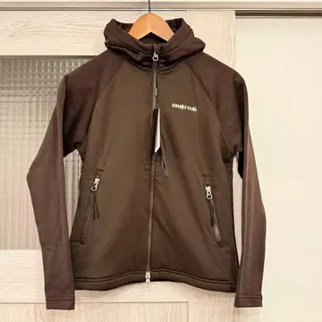 미사용 새상품 브리핑 폴라테크 윈드블록 후드티 XS