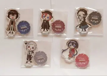 문호 스트레이독스 트레이딩 아크릴 피규어 5종 세트