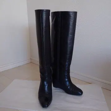 RABOKIGOSHI works 롱 부츠 웨지 힐