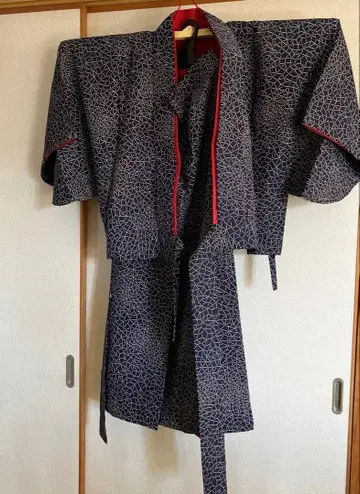 [ 미사용 ] 세탁 가능한 니부시키 기모노 시츠케 실 부착