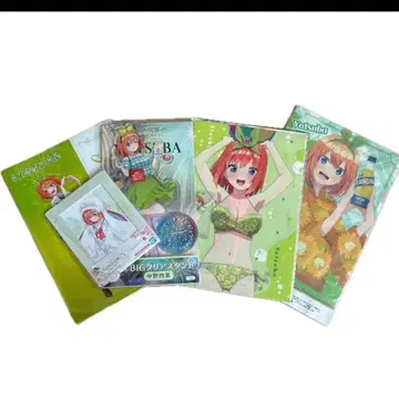 5등분의 신부 굿즈 묶음 판매 네잎