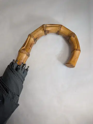 폭스 엄브렐라 접이식 우산 대나무 핸들