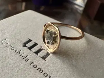 un by Tomoyo Yoshida K10 플뢰르 페탈 반지