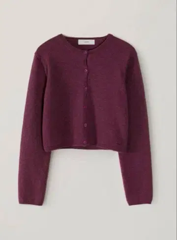 OHTORO * minimal crop cardigan