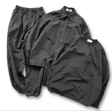 natto nylon set up exclusive set / black