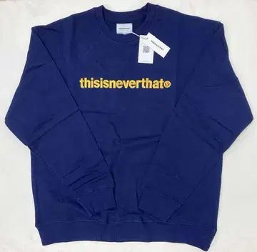 thisisneverthat 즉일 익명 네이비 맨투맨 M 사이즈