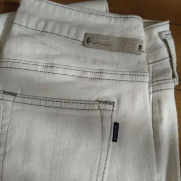 ANTGAUGE 화이트 스키니 데님 S