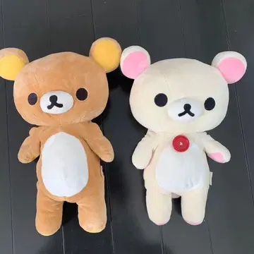 리락쿠마 코리락쿠마 봉제 인형 2체 세트