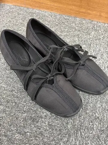 블랙 플랫슈즈 22