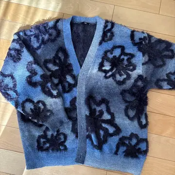 HARE 이소자이 하이쇼쿠 플라워 가디건 그라데이션