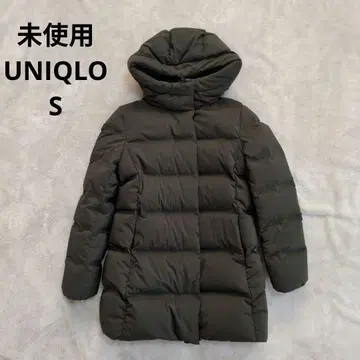 미사용 유니클로 심리스 다운 숏코트 다운코트