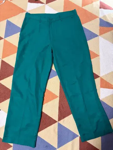 그린 DUNLOP 와이드 슬랙스