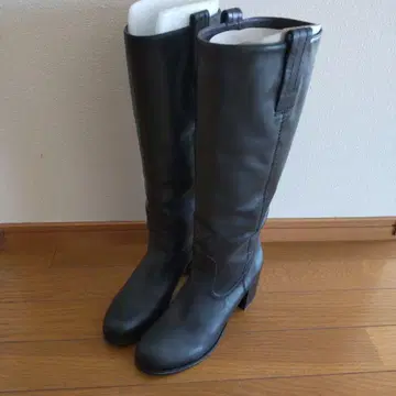 키다리 아저씨 블랙 롱 부츠 24cm