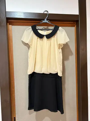 Ray BEAMS 원피스 투톤