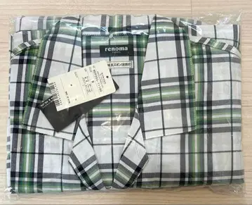 renoma 체크 무늬 남성용 파자마 L 사이즈