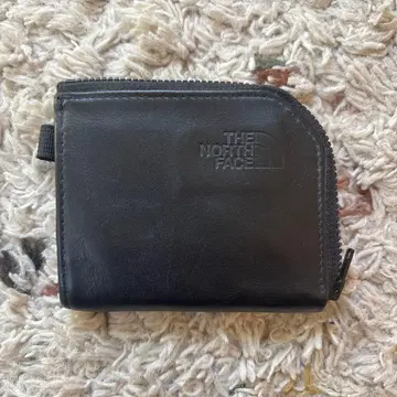 THE NORTH FACE 블랙 코인 케이스 가죽제품 지갑