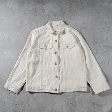 [ 새상품급 ] 무인양품 MUJI 천연 데님 자켓 M