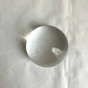 유리제 원형 루페 수납 봉투 포함