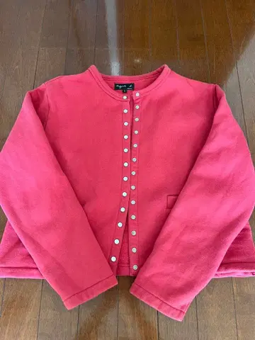 아네스베 긴팔 가디건 가디건 프레시옹 agnes b