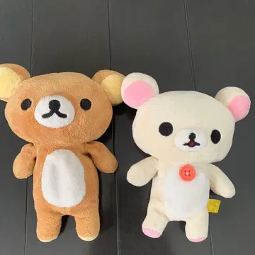 리락쿠마 코리락쿠마 봉제 인형 2체 세트