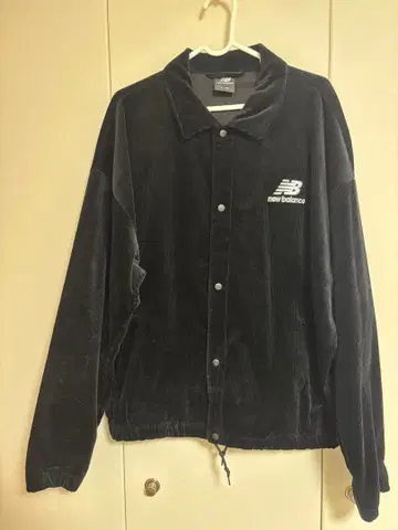 뉴발란스 코듀로이 자켓 블랙 L
