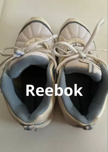 Reebok 하이컷 스니커즈 USA 6 화이트 그레이 23.0
