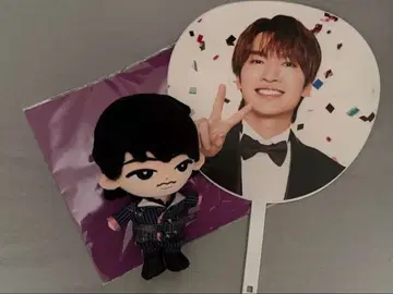 SnowMan 후카사와 Snow World 부채 봉제 인형