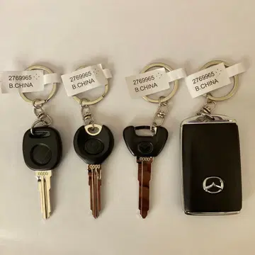 나리키리 오너 시리즈 MAZDA 콜렉터블 키 로드스터 4종 세트