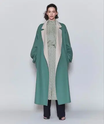 6(ROKU) 리버 테일러 코트/코트/사이즈 36