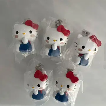 헬로키티 x 몬치치 메지루시 액세서리 5개 세트