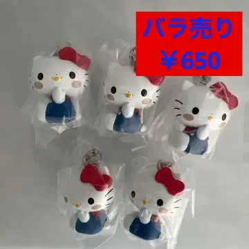 헬로키티 x 몬치치 메지루시 액세서리 5개 세트